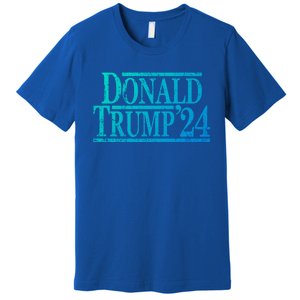 Distressed Donald Trump 2024 Gift Premium T-Shirt