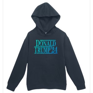 Distressed Donald Trump 2024 Gift Urban Pullover Hoodie