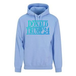 Distressed Donald Trump 2024 Gift Unisex Surf Hoodie