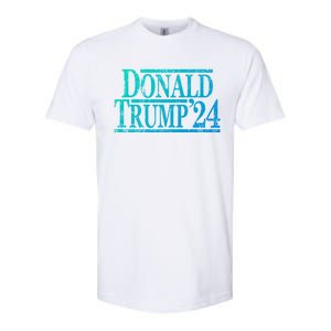 Distressed Donald Trump 2024 Gift Softstyle CVC T-Shirt