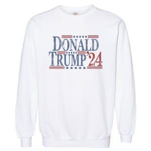 Distressed Donald Trump 2024 Gift Garment-Dyed Sweatshirt