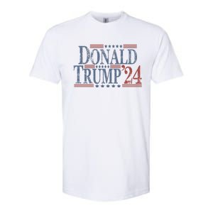 Distressed Donald Trump 2024 Gift Softstyle CVC T-Shirt