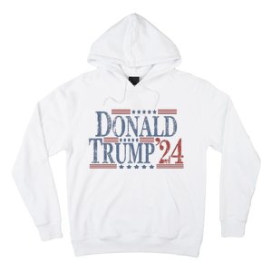 Distressed Donald Trump 2024 Gift Hoodie