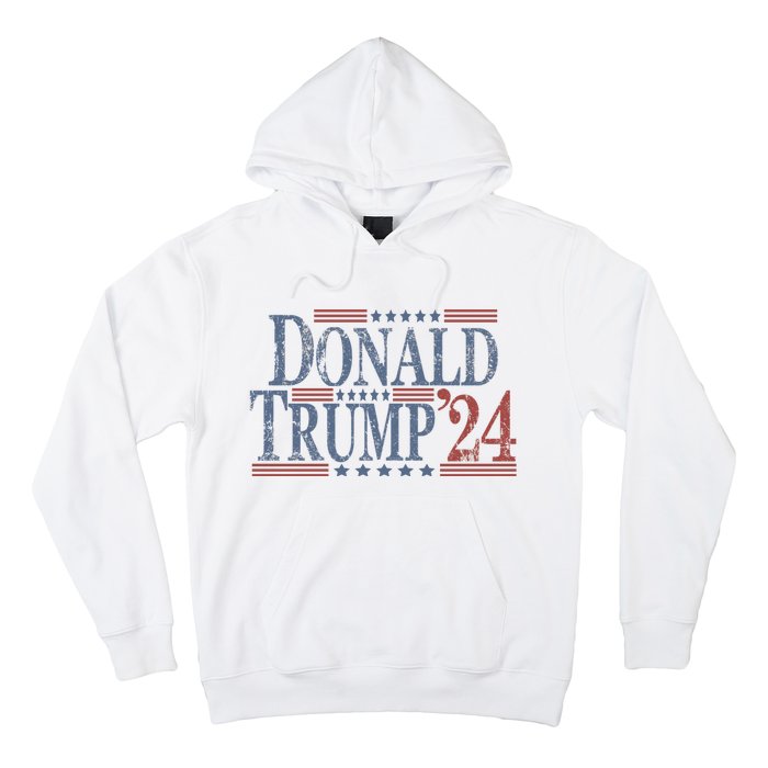 Distressed Donald Trump 2024 Gift Hoodie