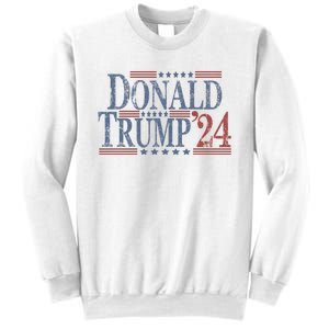 Distressed Donald Trump 2024 Gift Sweatshirt