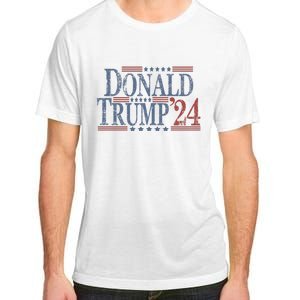 Distressed Donald Trump 2024 Gift Adult ChromaSoft Performance T-Shirt