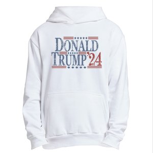 Distressed Donald Trump 2024 Gift Urban Pullover Hoodie