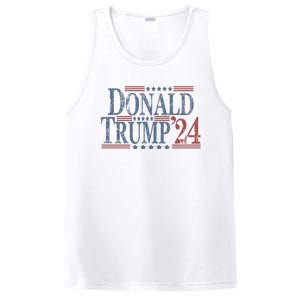 Distressed Donald Trump 2024 Gift PosiCharge Competitor Tank