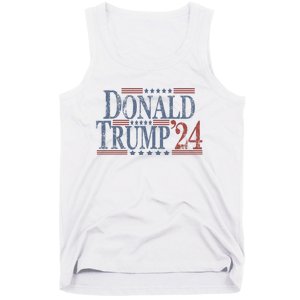 Distressed Donald Trump 2024 Gift Tank Top