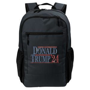 Distressed Donald Trump 2024 Donald Trump 24 Daily Commute Backpack