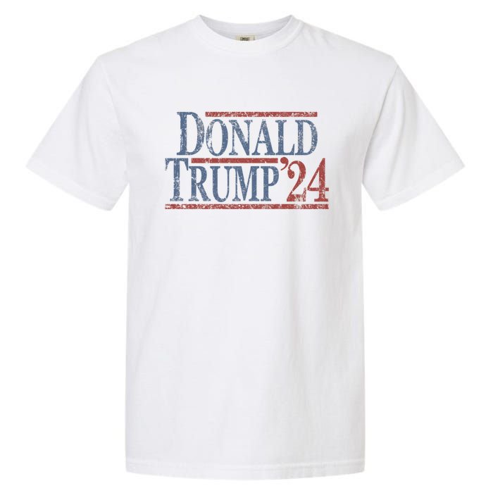 Distressed Donald Trump 2024 Donald Trump 24 Garment-Dyed Heavyweight T-Shirt