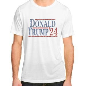 Distressed Donald Trump 2024 Donald Trump 24 Adult ChromaSoft Performance T-Shirt