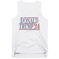 Distressed Donald Trump 2024 Donald Trump 24 Tank Top