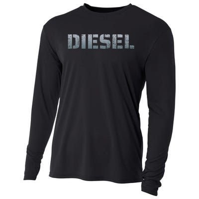 DIESEL Diesel Truck Owner Diesel Mechanic Diesel Lover Cooling Performance Long Sleeve Crew