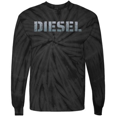 DIESEL Diesel Truck Owner Diesel Mechanic Diesel Lover Tie-Dye Long Sleeve Shirt