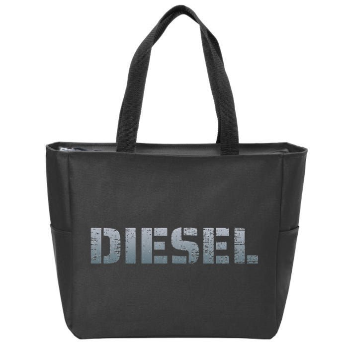 DIESEL Diesel Truck Owner Diesel Mechanic Diesel Lover Zip Tote Bag