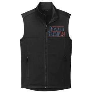 Distressed Donald Trump 2024 Collective Smooth Fleece Vest