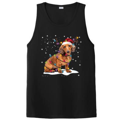 Dachshund Dogs Tree Christmas Sweater Xmas For Pet Dog Meaningful Gift PosiCharge Competitor Tank