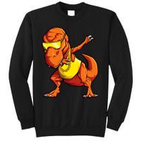 Dabbing Dinosaur T Rex Funny Dab Meme Sweatshirt