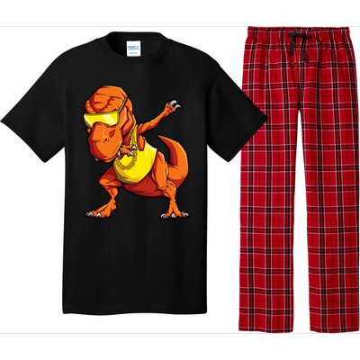 Dabbing Dinosaur T Rex Funny Dab Meme Pajama Set