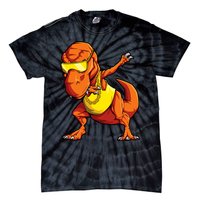 Dabbing Dinosaur T Rex Funny Dab Meme Tie-Dye T-Shirt