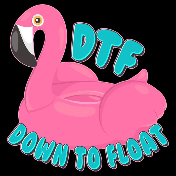 Dtf Down To Float Vacation Time Flamingo Floatie Legacy Cool Fit Booney Bucket Hat