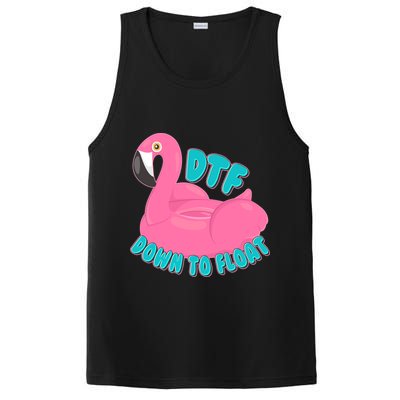 Dtf Down To Float Vacation Time Flamingo Floatie PosiCharge Competitor Tank