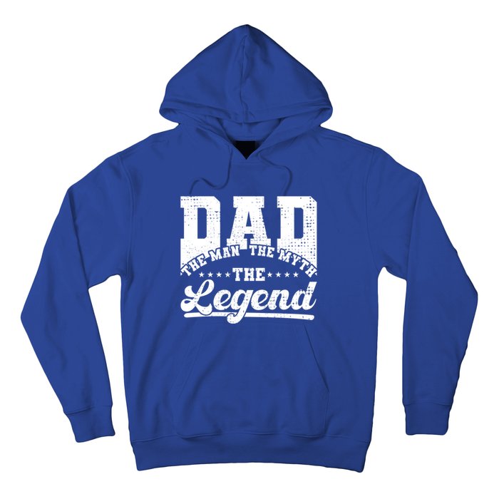 Dad Daddy The The Myth The Legend Retro Gift Hoodie