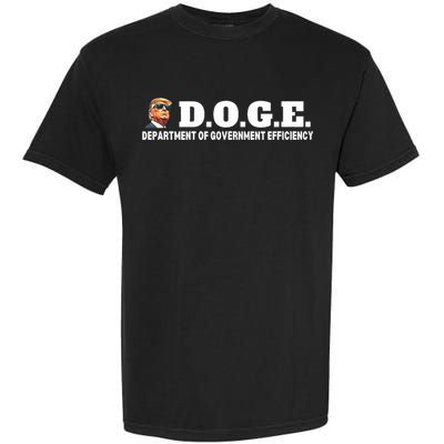 D.O.G.E. Doge Trump Department Of Government Efficiency Garment-Dyed Heavyweight T-Shirt