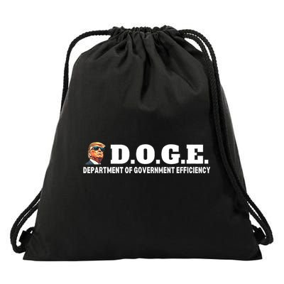 D.O.G.E. Doge Trump Department Of Government Efficiency Drawstring Bag