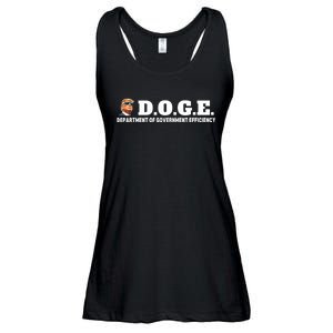 D.O.G.E. Doge Trump Department Of Government Efficiency Ladies Essential Flowy Tank