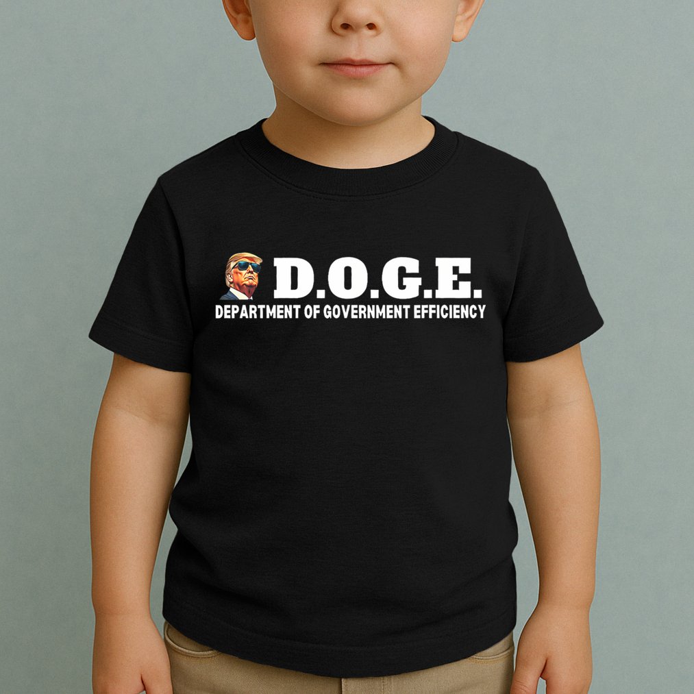 D.O.G.E. Doge Trump Department Of Government Efficiency Toddler T-Shirt