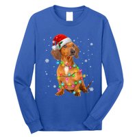 Dachshund Dogs Tree Christmas Sweater Xmas Funny Gift For Pet Dog Gift Long Sleeve Shirt