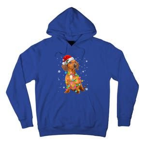 Dachshund Dogs Tree Christmas Sweater Xmas Funny Gift For Pet Dog Gift Tall Hoodie