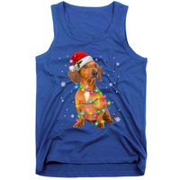 Dachshund Dogs Tree Christmas Sweater Xmas Funny Gift For Pet Dog Gift Tank Top