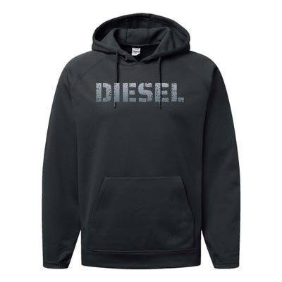 Diesel Diesel Truck Owner Diesel Mechanic Diesel Lover Performance Fleece Hoodie