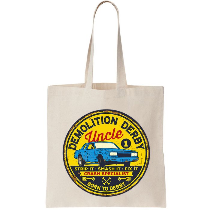 Demolition Derby Uncle Race Team Strip Smash Fix Bag