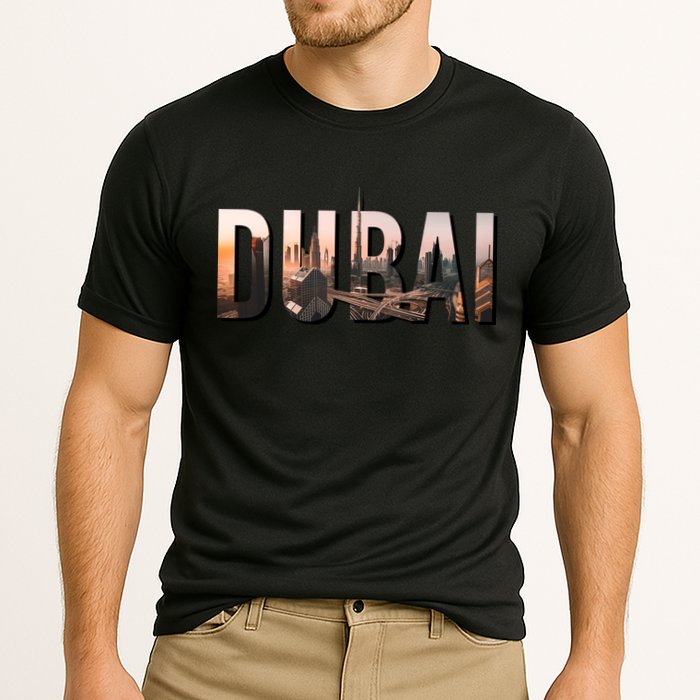 DUBAI Cooling Performance Crew T-Shirt