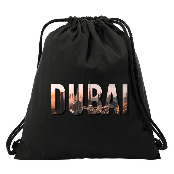 DUBAI Drawstring Bag