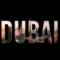 DUBAI Drawstring Bag