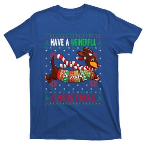 Dachshund Dog Ugly Christmas Gift Doxie Lover S Gift Meaningful Gift T-Shirt