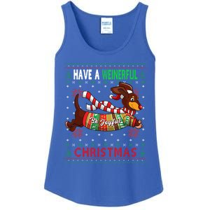 Dachshund Dog Ugly Christmas Gift Doxie Lover S Gift Meaningful Gift Ladies Essential Tank