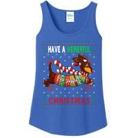 Dachshund Dog Ugly Christmas Gift Doxie Lover S Gift Meaningful Gift Ladies Essential Tank