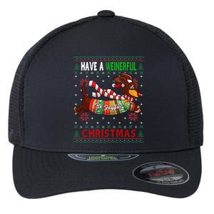 Dachshund Dog Ugly Christmas Gift Doxie Lover S Gift Cool Gift Flexfit Unipanel Trucker Cap