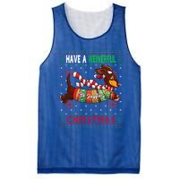 Dachshund Dog Ugly Christmas Gift Doxie Lover S Gift Cool Gift Mesh Reversible Basketball Jersey Tank