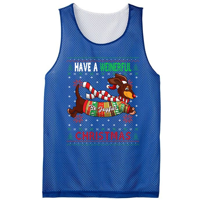 Dachshund Dog Ugly Christmas Gift Doxie Lover S Gift Cool Gift Mesh Reversible Basketball Jersey Tank