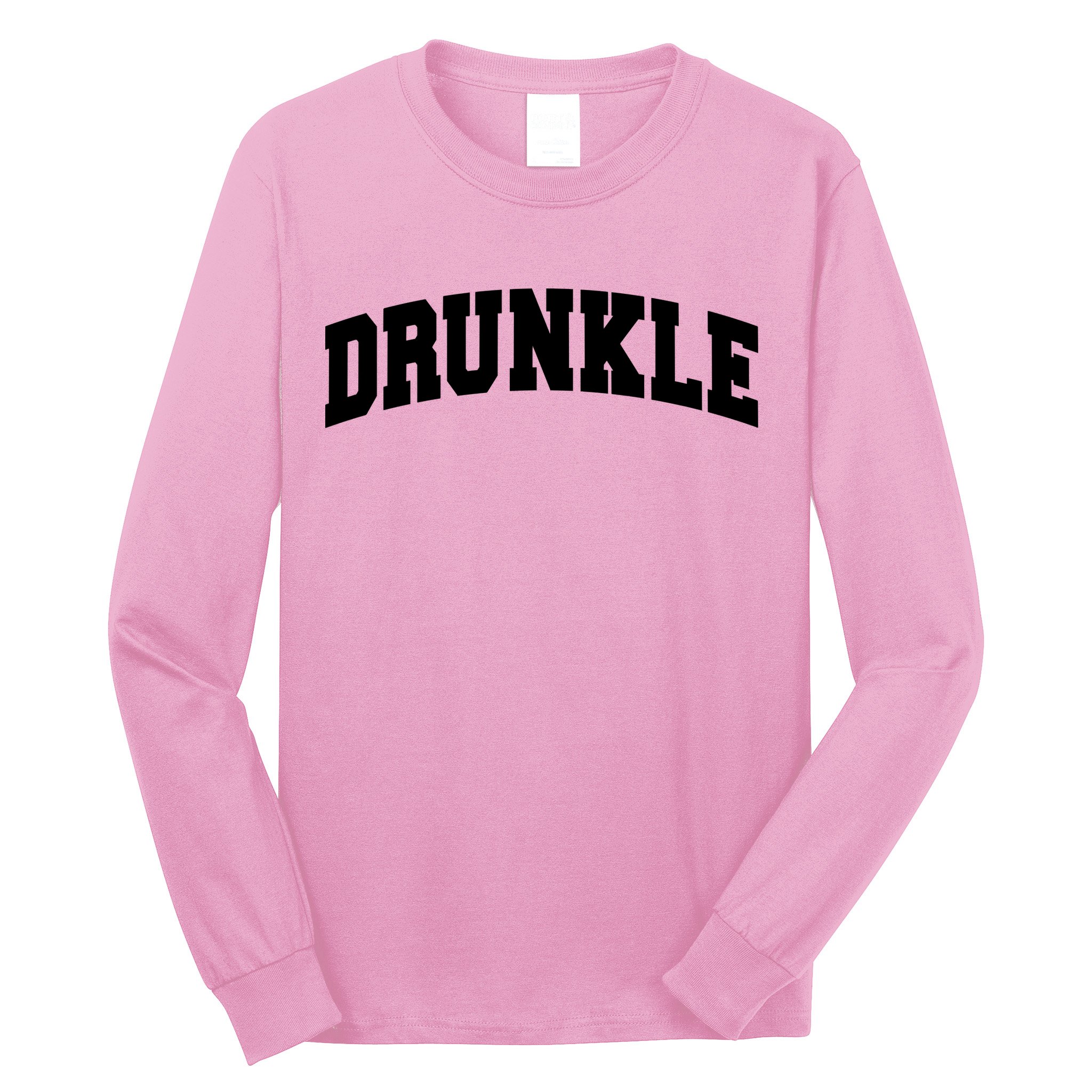 Drunkle Drunk Uncle Gift Funny FatherS Day Long Sleeve Shirt