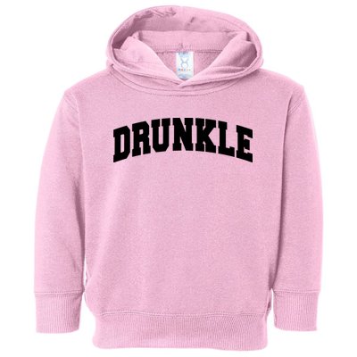 Drunkle Drunk Uncle Gift Funny FatherS Day Toddler Hoodie