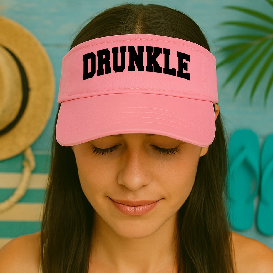 Drunkle Drunk Uncle Gift Funny FatherS Day Visor