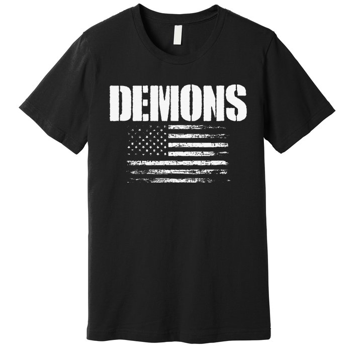 Durango Demons Usa Flag Pride Premium T-Shirt